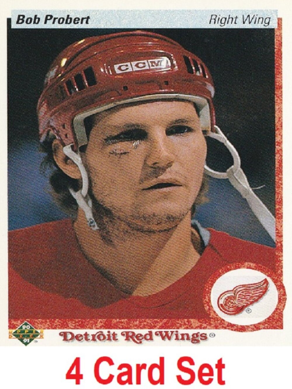 Bob Probert Hockey Card Collection